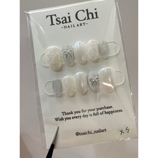 現貨｜Tsai Chi｜No.01 純手工穿戴甲 美甲 指甲甲片 果凍膠 重複穿戴 凝膠指甲 nailart nail