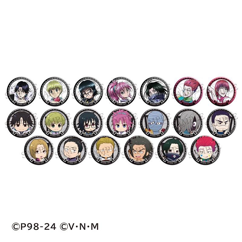 【現貨】獵人 HUNTER×HUNTER 徽章 奇術師西索 第二彈 西索 庫洛洛 俠客 小滴 瑪奇 飛坦