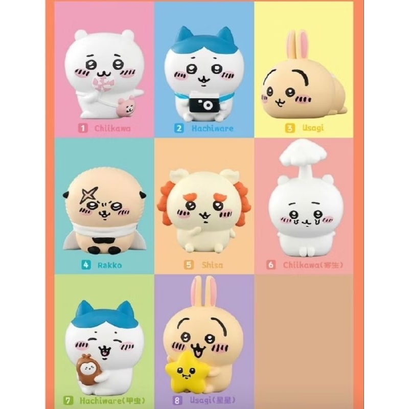 【刺蝟蹦蹦蹦】現貨 吉伊卡哇 Chiikawa 吉伊 小八 烏薩奇 飛鼠 好朋友2 公仔 明盒