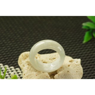 熱賣U3743戒指❀ 5# 翡翠玉天然A貨水潤寬版戒圈指環戒子【緬甸玉翠軒】玉首飾品 男女款式 尾戒