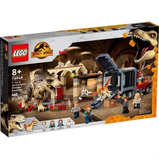 現貨 樂高 LEGO 76948 Jurassic 侏儸紀世界 系列 霸王龍和野蠻盜龍逃脫