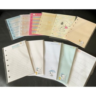《庫存出清》全新多款snoopy史努比6孔萬用手冊內頁