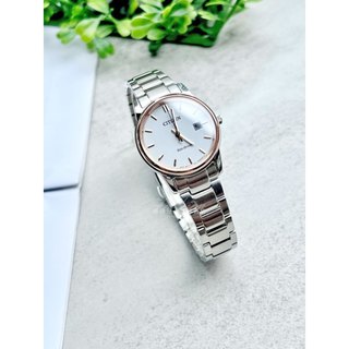 CITIZEN 星辰錶 光動能 Eco-Drive 簡約女錶 EW2319-71A 公司貨 防水錶