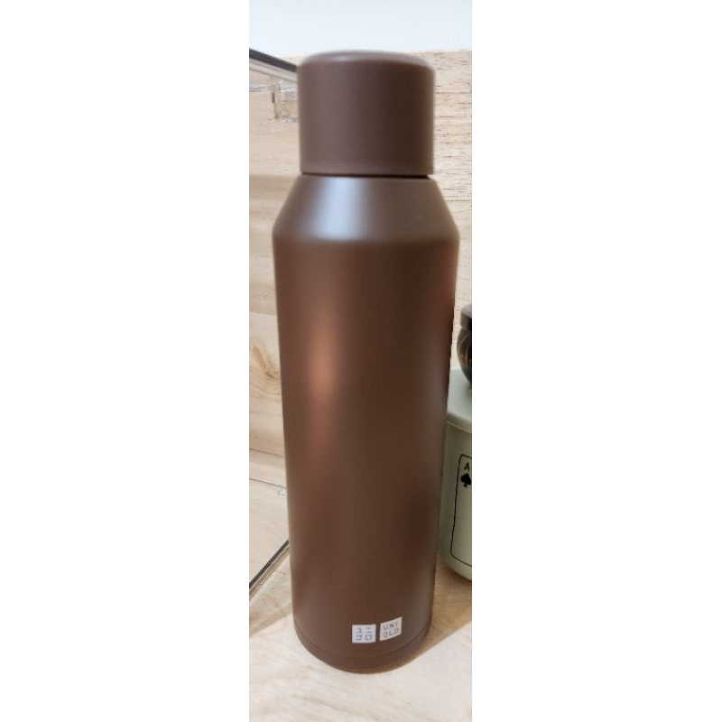 Uniqlo保溫杯 21號 咖啡色 全新 〔換或售〕