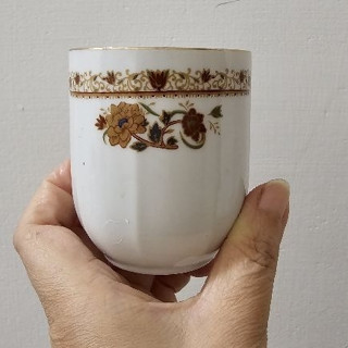 早期大同磁器茶杯/古早茶杯/阿嬤的茶杯/早期茶杯 /老茶杯/臺灣早期陶瓷收藏/早期老瓷器/ 二手
