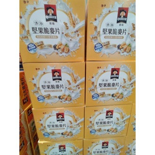 桂格冰沖堅果脆麥片 奇亞籽酥片&堅果顆粒 #140611 好市多 麥片 冰沖 桂格 堅果 冰沖麥片 堅果麥片#565