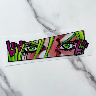 現貨💥反光貼 JOJO 石之海 空條徐倫 眼神貼 汽車車貼 機車貼 行李箱貼紙 機箱貼紙 PET環保貼紙