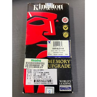 金士頓 4G DDR3 1600 筆記型記憶體 1.35V 全新📌門市優惠價350
