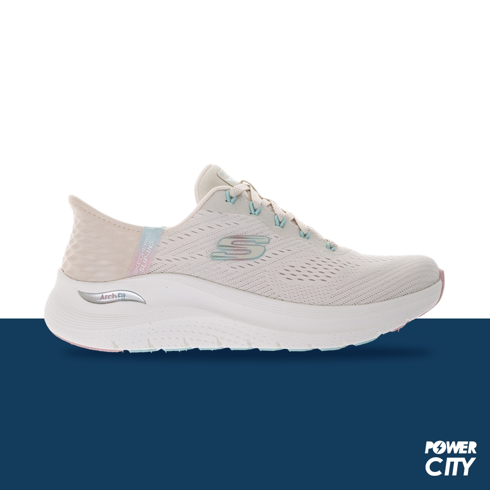 【SKECHERS】ARCH FIT 2.0 (SLIP-INS) 休閒鞋 瞬穿 粉 女鞋 -150066WNTPK