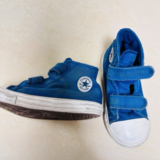 Converse All Star 高筒 帆布鞋 兒童 7成新