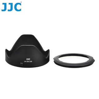 又敗家JJC副廠Canon遮光罩裝濾鏡SX70遮光罩SX60遮光罩SX50相容原廠LH-DC100遮光罩FA-DC67B