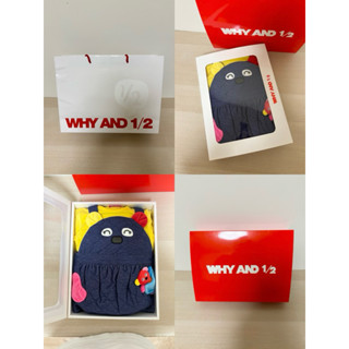 全新why and 1/2吊帶裙長袖上衣禮盒