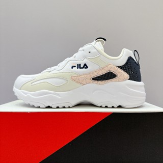 FILA RAY TRACER 女鞋 中性款 牛仔花紋 經典老爹鞋 復古 運動鞋 休閒鞋 舒適 4-c606y-149