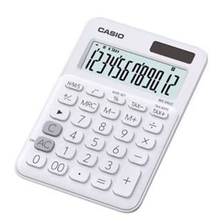 【金藏】CASIO 卡西歐 MS-20UC 12位元繽紛馬卡龍色系便利型計算機 MS-20UC WE