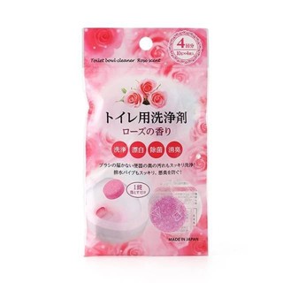 (現貨) 不動化學 馬桶洗淨錠 玫瑰香 日本製 【好夢家精品】