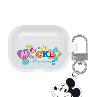 【TOYSELECT】Disney經典-繽紛的米奇強悍防摔AirPods保護套(附吊飾)
