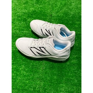 棒球世界全新NEW BALANCEL NB最新款壘球膠釘鞋 2E PL3000T7特價白色