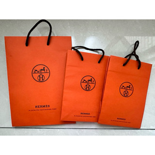 日本帶回 精品HERMES 愛馬仕 精品 飾品專櫃紙袋 紙盒 包包紙袋 名牌紙袋