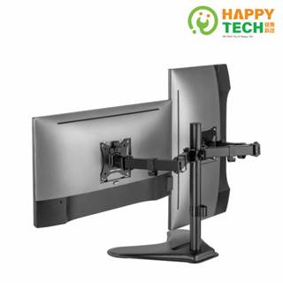 【HappyTech】D26-C02V1 桌上型17~32吋 雙螢幕 雙節旋臂 液晶 電腦螢幕架 螢幕支架 置桌型