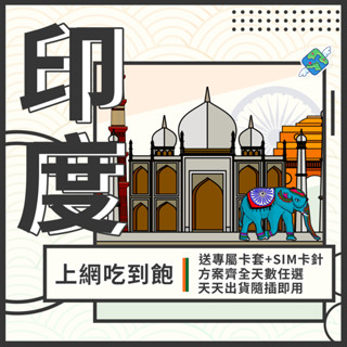 🌍飛翔全球 印度上網絡卡 德里 孟買 印度網絡卡 4G 網絡卡 網路卡 吃到飽
