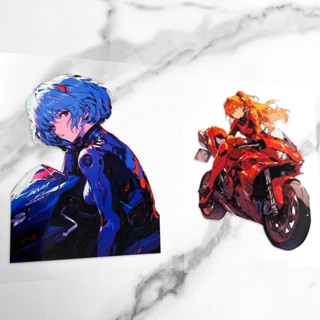 現貨💥EVA 重機少女 汽車車貼 機車貼 行李箱貼紙 機箱貼紙 PET環保貼紙