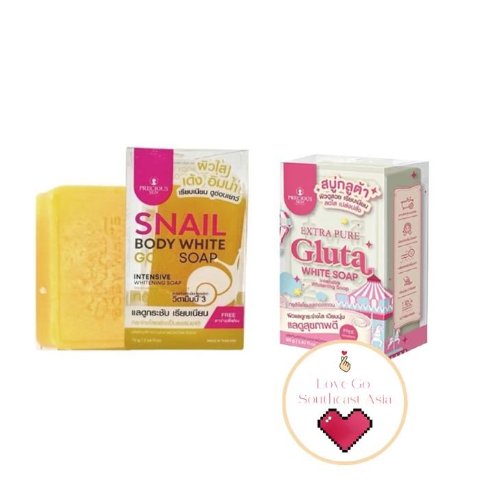 LoveGo東南亞Snail  White 膠原蛋白皂 淨白皂 70/80g