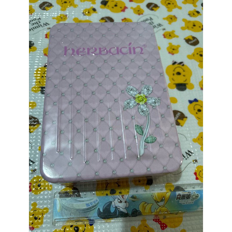 德國小甘菊herbacin-行李箱 空 禮盒 空盒 空鐵盒