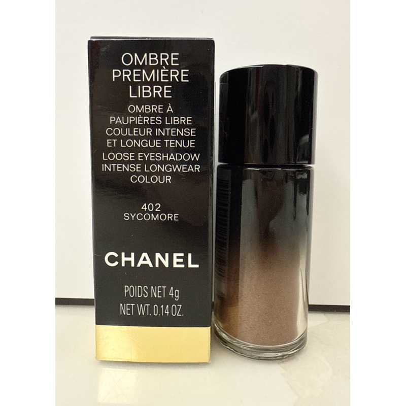 全新專櫃貨~香奈兒CHANEL緞光絲柔氣墊眼影4g~#402 SYCOMORE梧桐米~售價1000元
