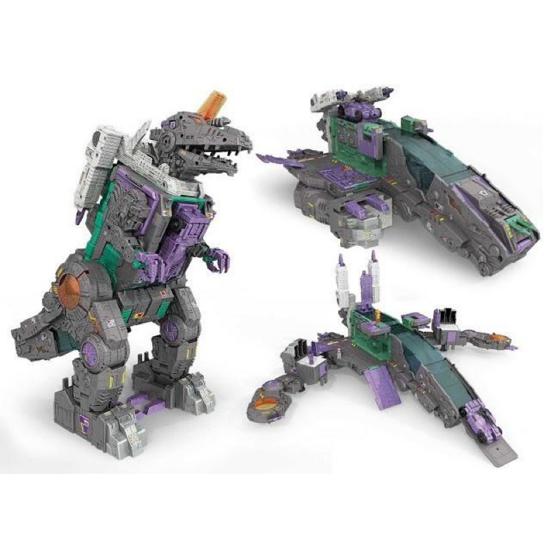 變形金剛 美版 泰坦回歸 遺產 傳承 頭領戰士 圍城 鐵甲龍 TRYPTICON