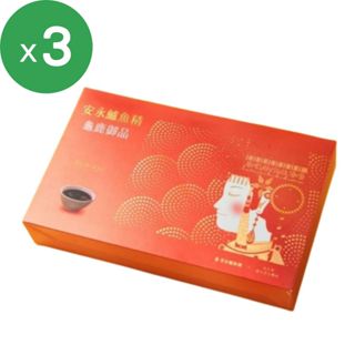 安永鮮物 安永鱸魚精(龜鹿御品)單盒/3盒組/5盒組(12入/盒)安永原廠出貨 銀髮友善認證(目前效期為2026/01)