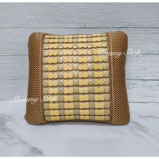 【現貨】麻將竹片 抱枕 靠枕 腰枕 30×33cm 靠腰枕 靠墊 家用 車用