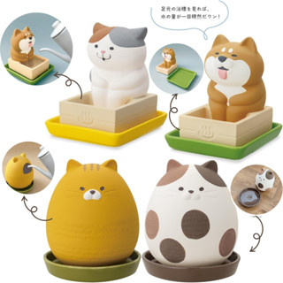 2023新品 🍎日本Decole動物造型加濕器 蘋安柴犬 藍子貓咪柴犬 泡澡貓咪柴犬