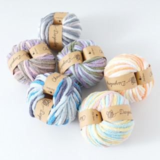 【Qmi選品】HARAWOOL Knitworm Chatea冰條線 段染 粗毛線