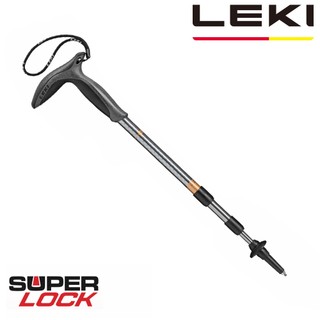 [阿爾卑斯戶外] LEKI Super MICRO Ｔ字把長輩用健走杖 含原廠橡膠頭 65320801
