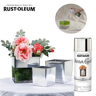 美國 RUST OLEUM 鏡面效果噴漆 Mirror Effect 樂立恩 鏡子漆 鏡面漆 玻璃鏡面噴漆 油老爺