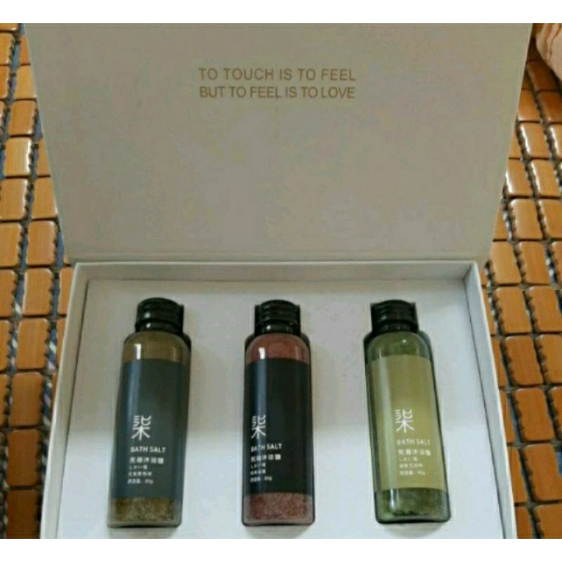 【全新】柒BATH SALT 死海沐浴鹽 3入組 80g（期限2025年/12月）