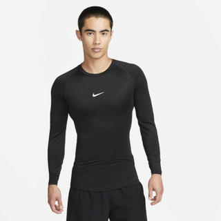NIKE AS M NP DF TIGHT TOP LS 男 長袖上衣 運動上衣 黑-FB7920010