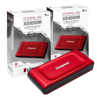 金士頓 XS1000R 1TB 2TB USB 3.2 Gen 2 外接式 星曜紅 高速 行動固態硬碟 SSD