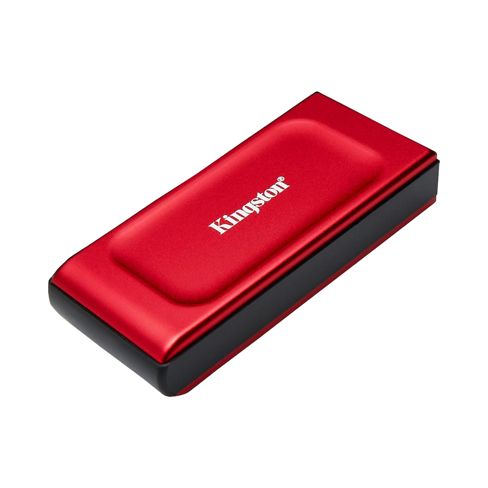 金士頓 XS1000R 1TB 2TB USB 3.2 Gen 2 星曜紅 高速 外接式 行動固態硬碟 SSD