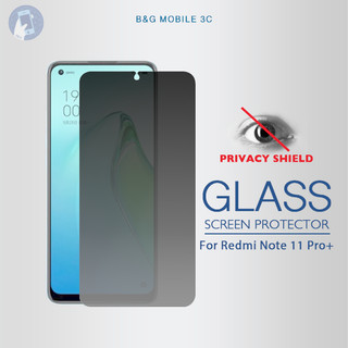 For Redmi Note 11 Pro+ Privacy Anti-Spy GLASS Screen