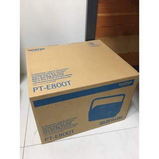 近全新! Brother PT-E800T 套管/標籤 雙列印模組 線號標籤機