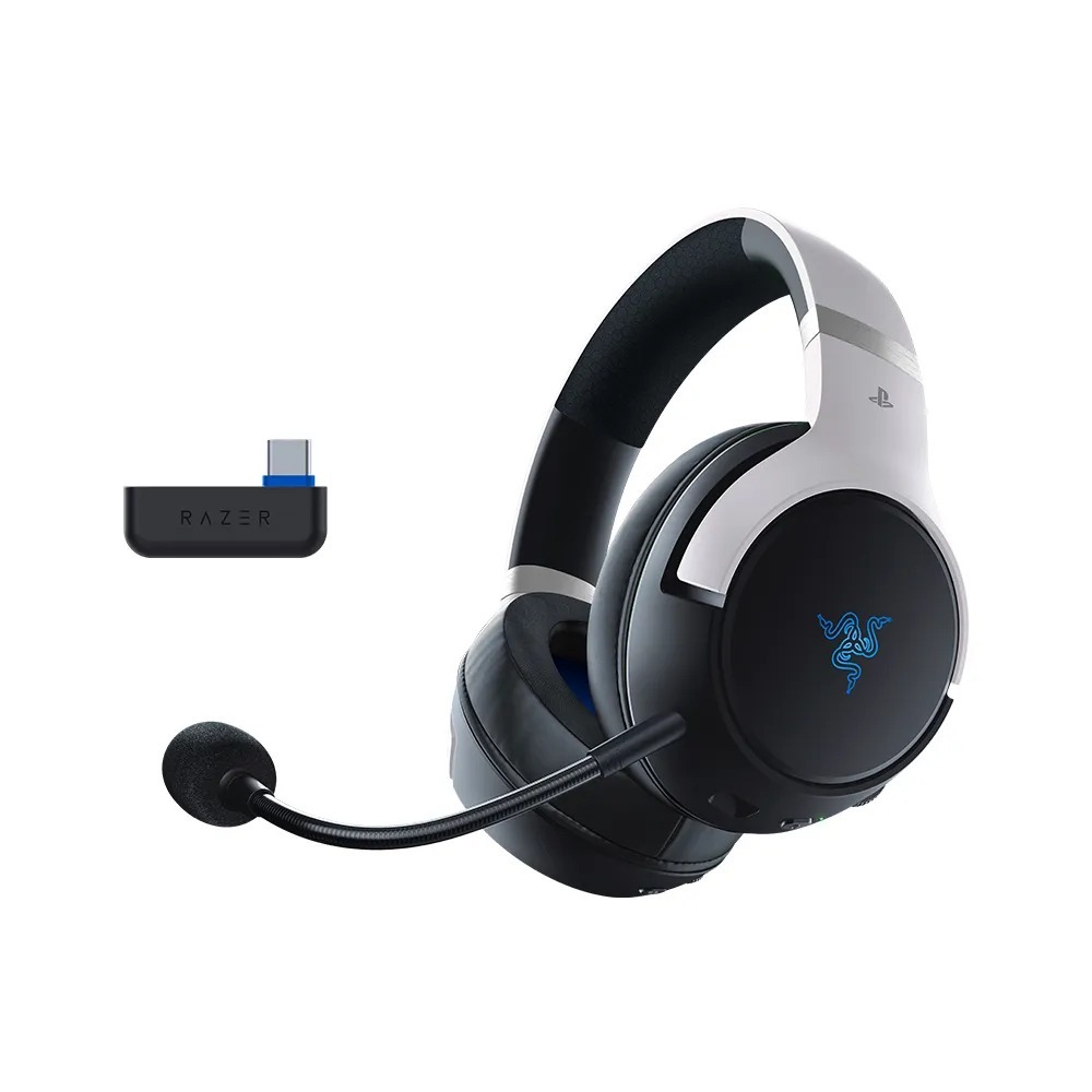 蝦皮隔日到貨 Razer雷蛇 Kaira Pro HyperSpeed 頭戴無線電競耳機 (PS5 Licensed) 墊腳石購物網