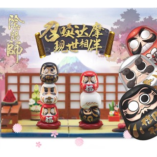 ✨現貨🦖Fantasy Toys潮玩 陰陽師 週邊 達摩 盲盒 疊疊樂 公仔 手辦 娃娃 盲袋 桌面小擺件