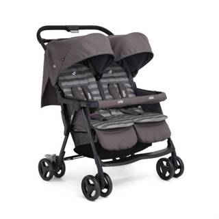 【送濕式衛生紙2包】奇哥 joie aire™ twin雙胞胎嬰兒推車 單手秒收 輕量型推車 雙人嬰兒推車