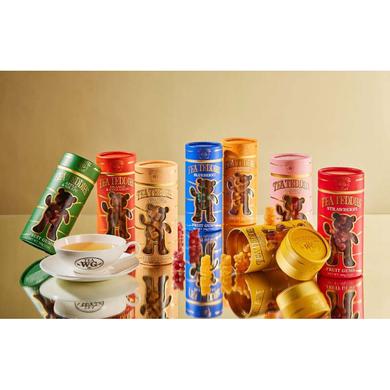 《少量現貨》！TWG tea 小熊軟糖茶香泰迪
