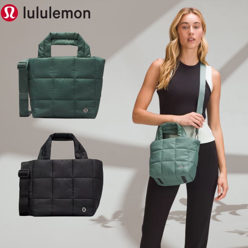 (PSM街頭潮流選)加拿大運動第一品牌 LULULEMON Quilted Grid Crossbody 網格斜背包5L