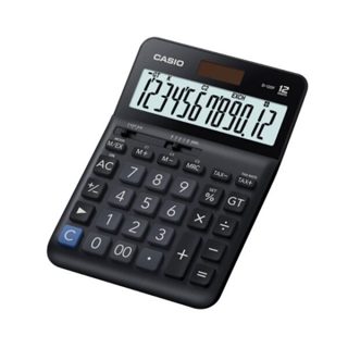 【CASIO 卡西歐】D-120F (舊型號 D-120B) 12位數雙電源稅率商用計算機 實用型計算機 辦公室文具