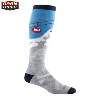【Darn Tough 美國】Heady Yeti Over-the-Calf 男款膝下羊毛滑雪襪 DT8043