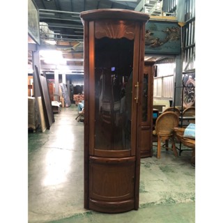 【全省二手貨 總店】二手傢俱*實木玻璃櫃 實木立櫃 酒櫃 高櫃 展示櫃 收納櫃 抽屜櫃 二手傢俱買賣