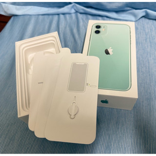 Apple 蘋果 i phone 11 128g 綠色 空盒